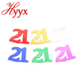 HYYX PVC Konfetti Handwerk Pailletten / Party liefert Paillette / Metallic Konfetti
